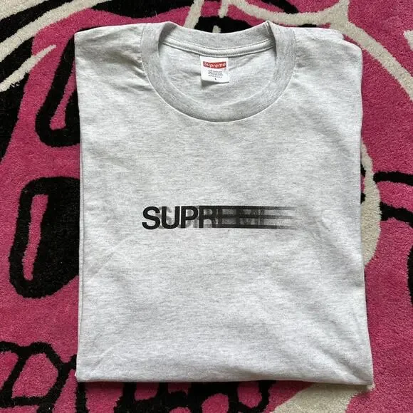 Supreme Supreme Motion Logo Tee Pale Green 緑 L モーション ロゴ 